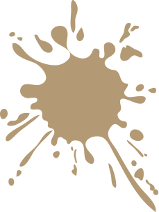 Beige splash graphic